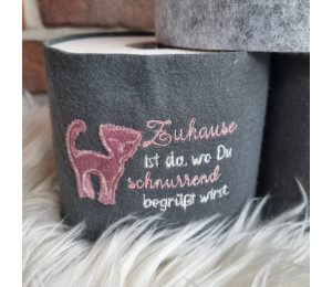 Stickserie - Sprüche Katze Vol. 2